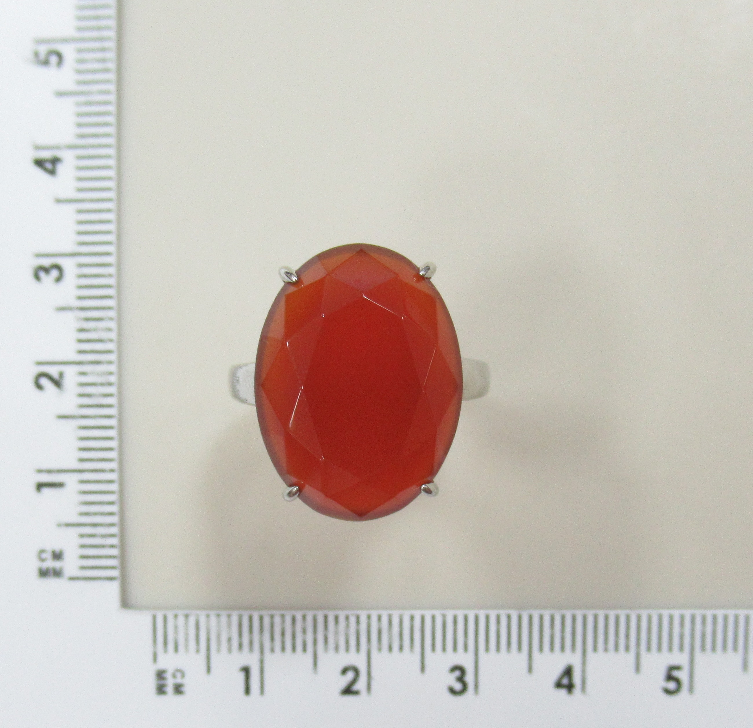 Серебряное кольцо с агатом